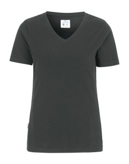 STRETCH V-NECK LADY - XS (CHARCOAL)