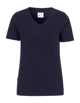 STRETCH V-NECK LADY - XS (NAVY)