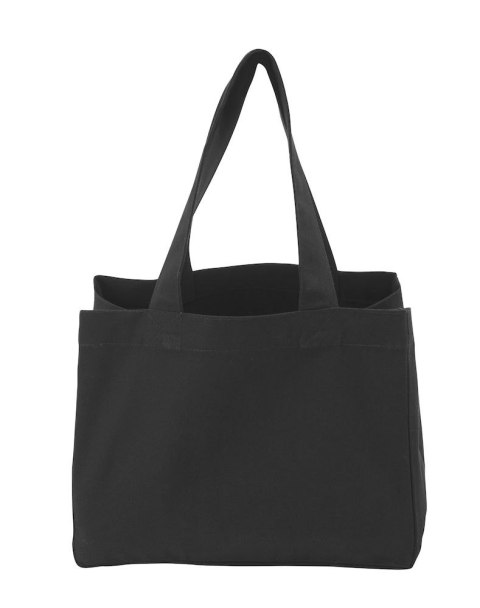 TOTE BAG, MAŁA - ONE SIZE (BLACK)