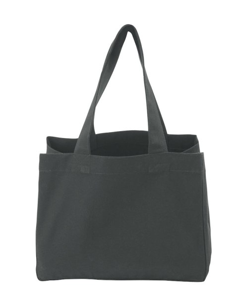 TOTE BAG, MAŁA - ONE SIZE (CHARCOAL)