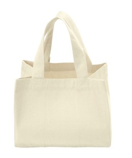 TOTE BAG, MAŁA - ONE SIZE (NATURAL)