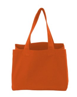 TOTE BAG, MAŁA - ONE SIZE (ORANGE)