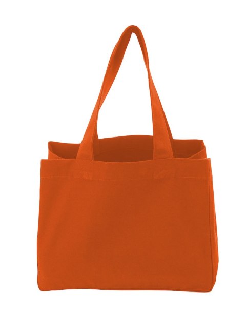 TOTE BAG, MAŁA - ONE SIZE (ORANGE)