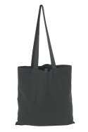 TOTE BAG, ŚREDNIA - ONE SIZE (CHARCOAL)