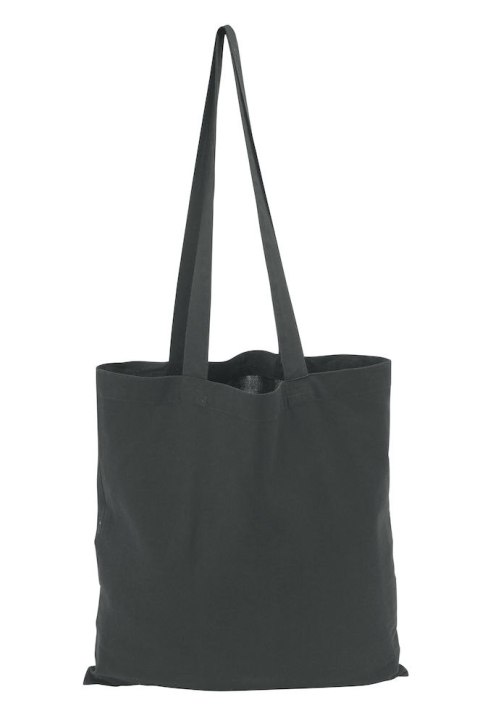 TOTE BAG, ŚREDNIA - ONE SIZE (CHARCOAL) TOTE BAG, ŚREDNIA - ONE SIZE (CHARCOAL)