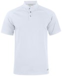 ADVANTAGE STAND-UP COLLAR POLO - 4XL (WHITE)