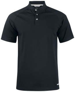 ADVANTAGE STAND-UP COLLAR POLO - L (BLACK)