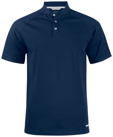 ADVANTAGE STAND-UP COLLAR POLO - L (DARK NAVY)