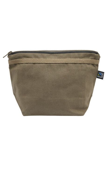 CANVAS TOILET CASE - ONE SIZE (DARK OLIVE)