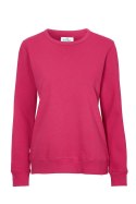 CREW NECK WOMAN (GOTS) - L (CERISE)