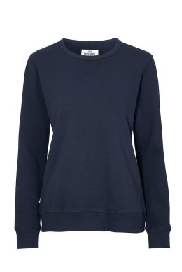 CREW NECK WOMAN (GOTS) - XL (NAVY)