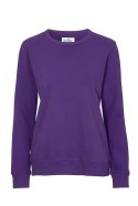 CREW NECK WOMAN (GOTS) - L (PURPLE)