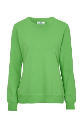 CREW NECK WOMAN (GOTS) - XS (GREEN)