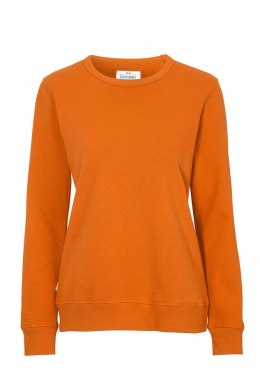 CREW NECK WOMAN (GOTS) - XS (ORANGE)