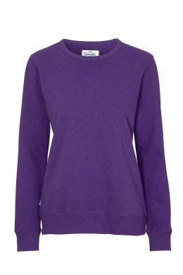 CREW NECK WOMAN (GOTS) - XS (PURPLE)