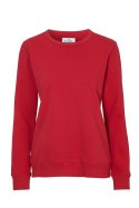 CREW NECK WOMAN (GOTS) - XS (RED)