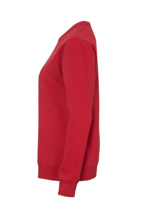 CREW NECK WOMAN (GOTS) - XS (RED) CREW NECK WOMAN (GOTS) - XS (RED)