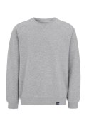 F. TERRY CREW NECK (GOTS) - 3XL (GREY MELANGE)