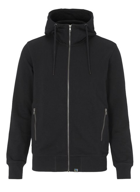F. TERRY FZ HOOD - S (BLACK) F. TERRY FZ HOOD - S (BLACK)