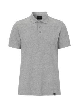 STRETCH PIQUE POLO - 4XL (GREY MELANGE)