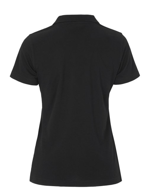 STRETCH PIQUE POLO LADY - L (BLACK) STRETCH PIQUE POLO LADY - L (BLACK)