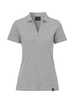 STRETCH PIQUE POLO LADY - XL (GREY MELANGE)