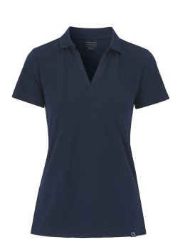 STRETCH PIQUE POLO LADY - L (NAVY)