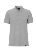 STRETCH PIQUE POLO - S (GREY MELANGE)