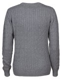 BLAKELY KNITTED SWEATER WOMAN - 3XL (GREY MELANGE)