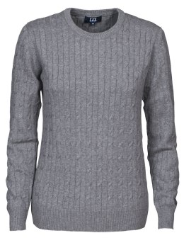 BLAKELY KNITTED SWEATER WOMAN - XXL (GREY MELANGE)