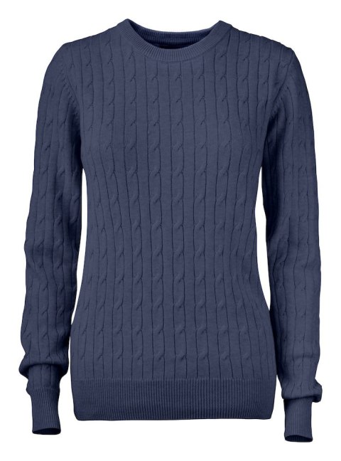 BLAKELY KNITTED SWEATER WOMAN - M (NAVY MELANGE)