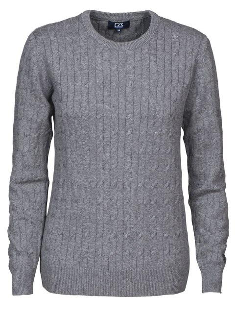 BLAKELY KNITTED SWEATER WOMAN - S (GREY MELANGE)