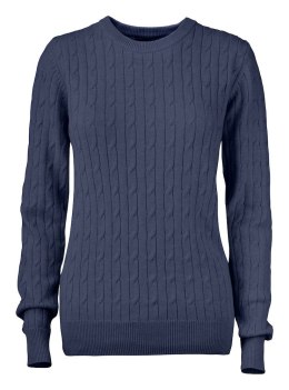 BLAKELY KNITTED SWEATER WOMAN - XS (NAVY MELANGE)