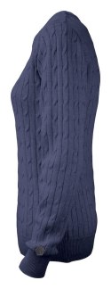 BLAKELY KNITTED SWEATER WOMAN - XS (NAVY MELANGE)