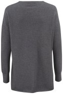 CARNATION SWEATER WOMAN - L (GREY MELANGE)