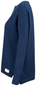 CARNATION SWEATER WOMAN - L (NAVY MELANGE)