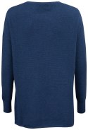 CARNATION SWEATER WOMAN - L (NAVY MELANGE)