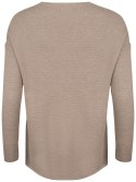 CARNATION SWEATER WOMAN - L (TAUPE MELANGE)