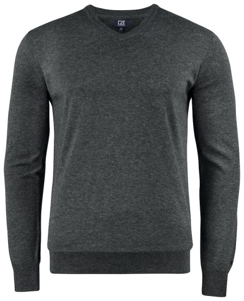 OAKVILLE V-NECK - 4XL (ANTHRACITE MELANGE)