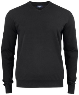 OAKVILLE V-NECK - L (BLACK)