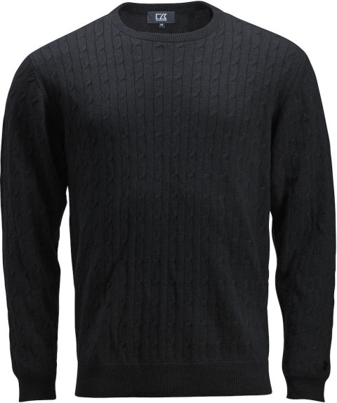 BLAKELY KNITTED SWEATER - 3XL (BLACK)