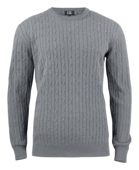 BLAKELY KNITTED SWEATER - 3XL (GREY MELANGE)