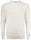 BLAKELY KNITTED SWEATER - 3XL (SAND MELANGE)