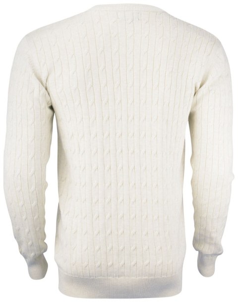 BLAKELY KNITTED SWEATER - 4XL (SAND MELANGE) BLAKELY KNITTED SWEATER - 4XL (SAND MELANGE)
