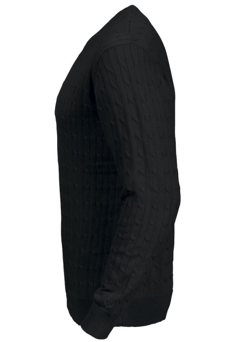 BLAKELY KNITTED SWEATER - L (BLACK) BLAKELY KNITTED SWEATER - L (BLACK)