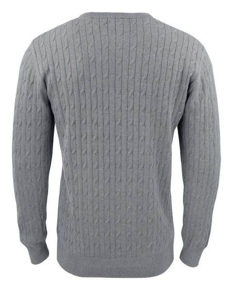BLAKELY KNITTED SWEATER - L (GREY MELANGE) BLAKELY KNITTED SWEATER - L (GREY MELANGE)