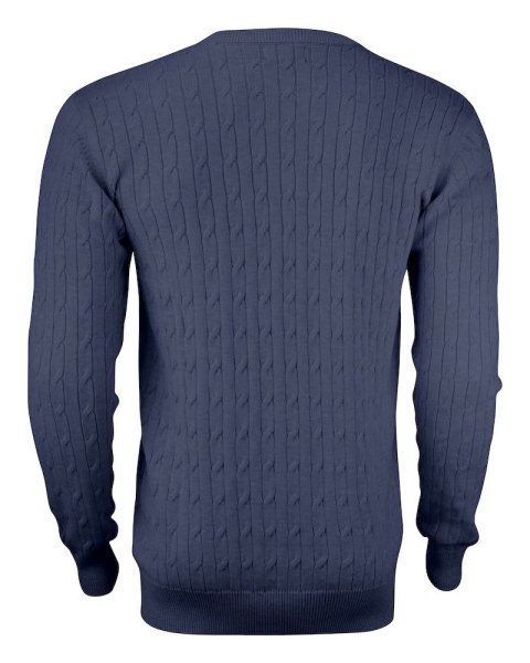 BLAKELY KNITTED SWEATER - L (NAVY MELANGE) BLAKELY KNITTED SWEATER - L (NAVY MELANGE)