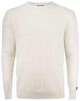 BLAKELY KNITTED SWEATER - L (SAND MELANGE)