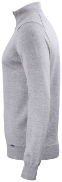 EVERETT HALF ZIP SWEATER - 4XL (GREY MELANGE)