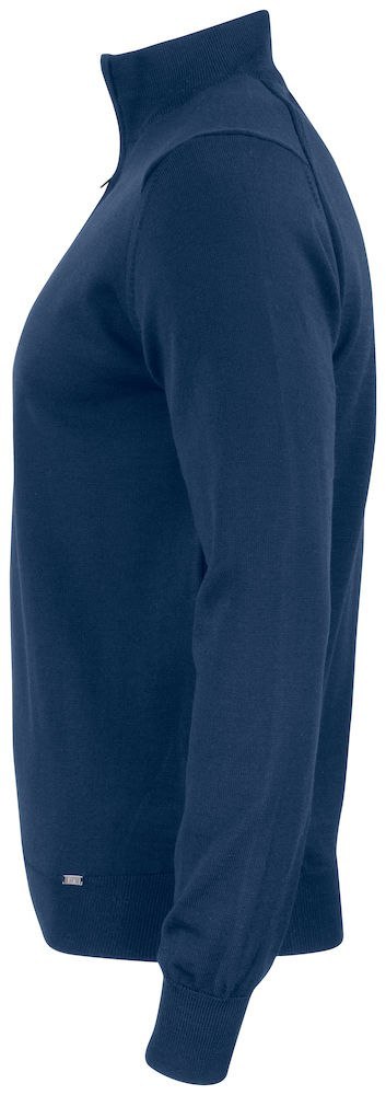 EVERETT HALF ZIP SWEATER - S (DARK NAVY) EVERETT HALF ZIP SWEATER - S (DARK NAVY)